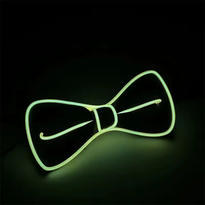 Neon Tube Bow Tie